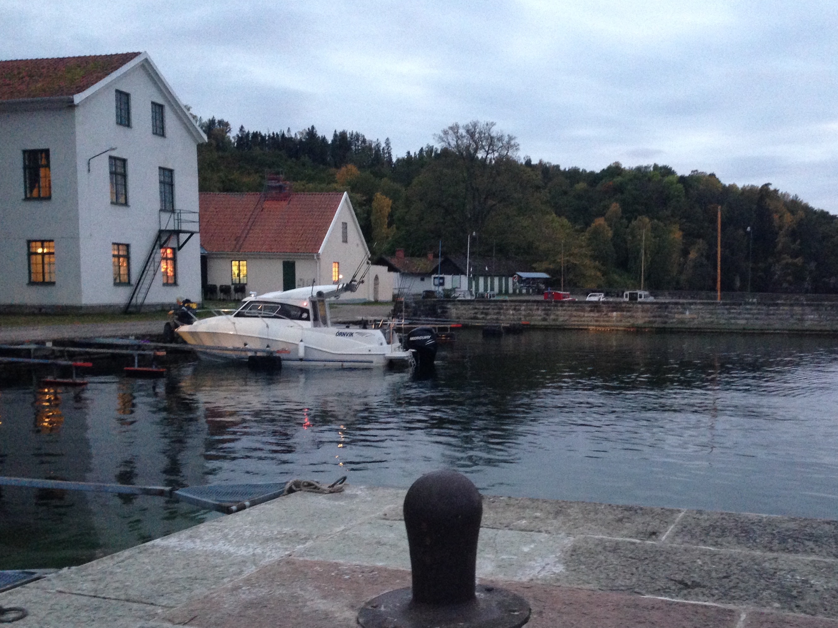 Hamnen i Borghamn